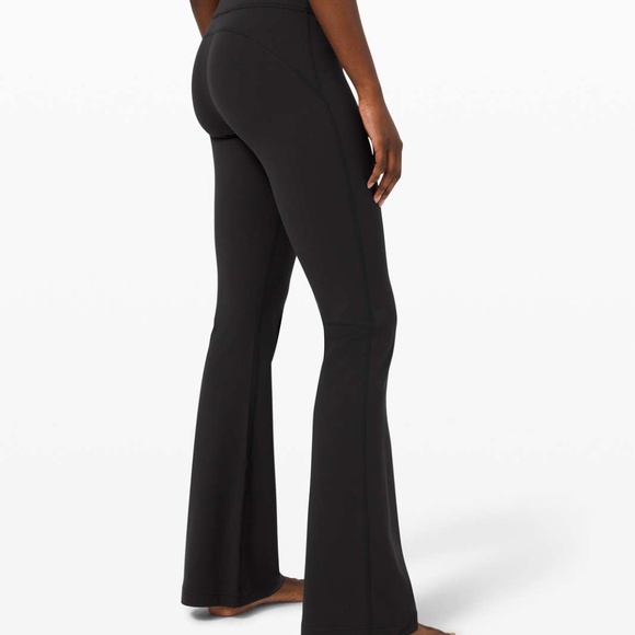 Lululemon Groove Super-High-Rise Flared Pant *Nulu Black Sz 2♥️ - Picture 1 of 7